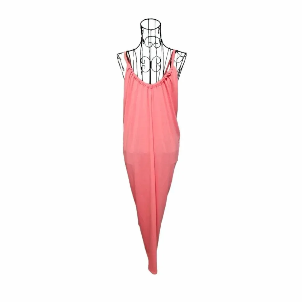 Midi Summer Wrap Tulip Skirt Dress or Swim Suit Wrap/Cover-Up - Picture 3 of 4